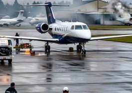 Plane Skids Off