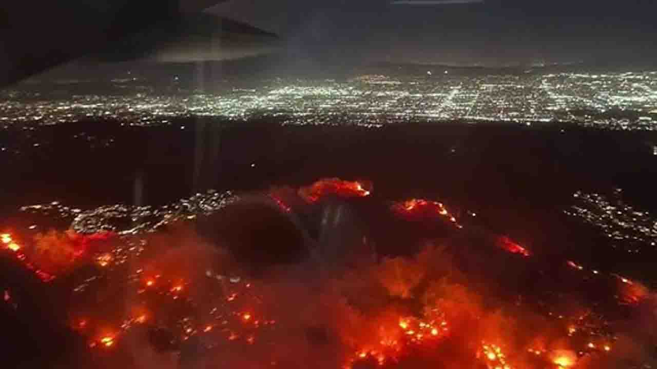 Massive 40 Acre Fire
