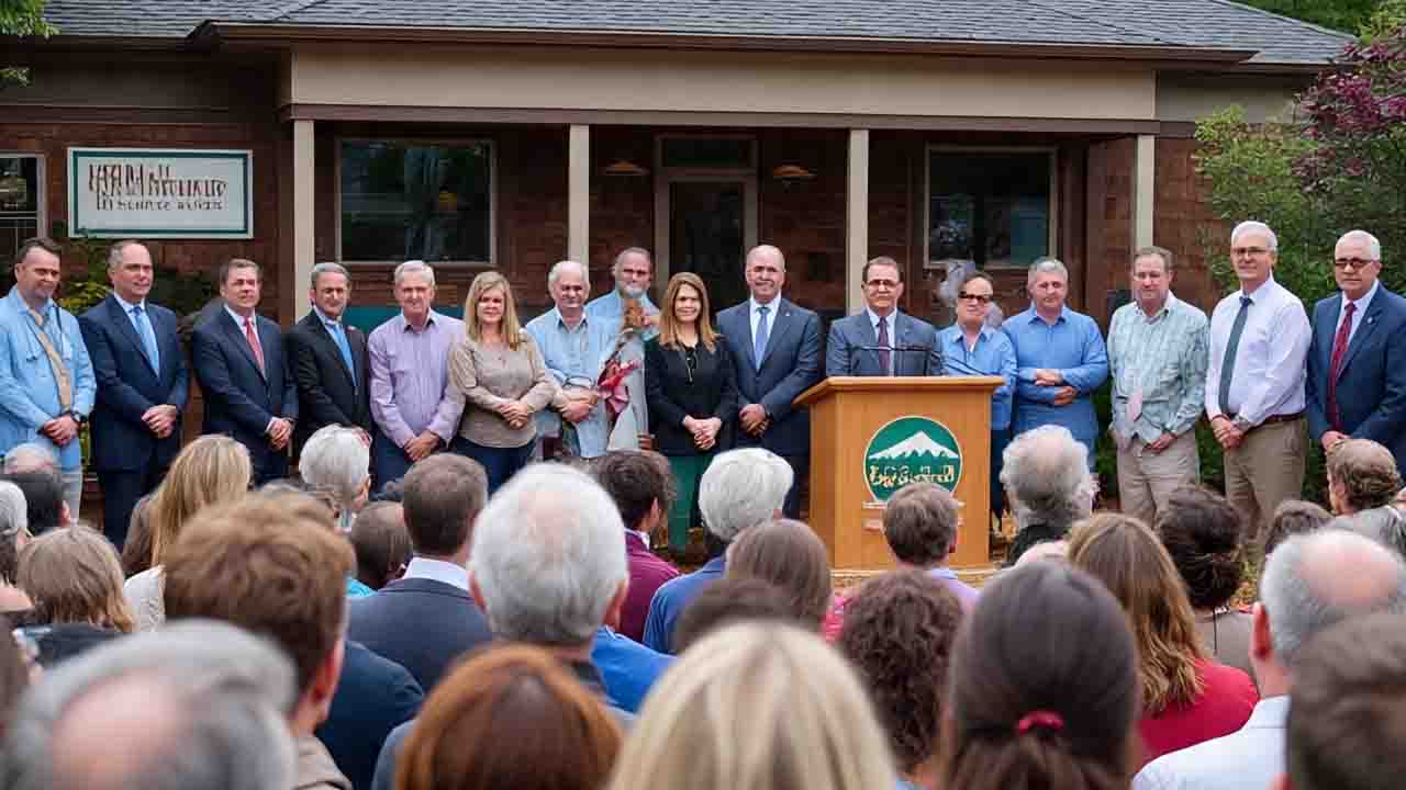 North Bend Unveils