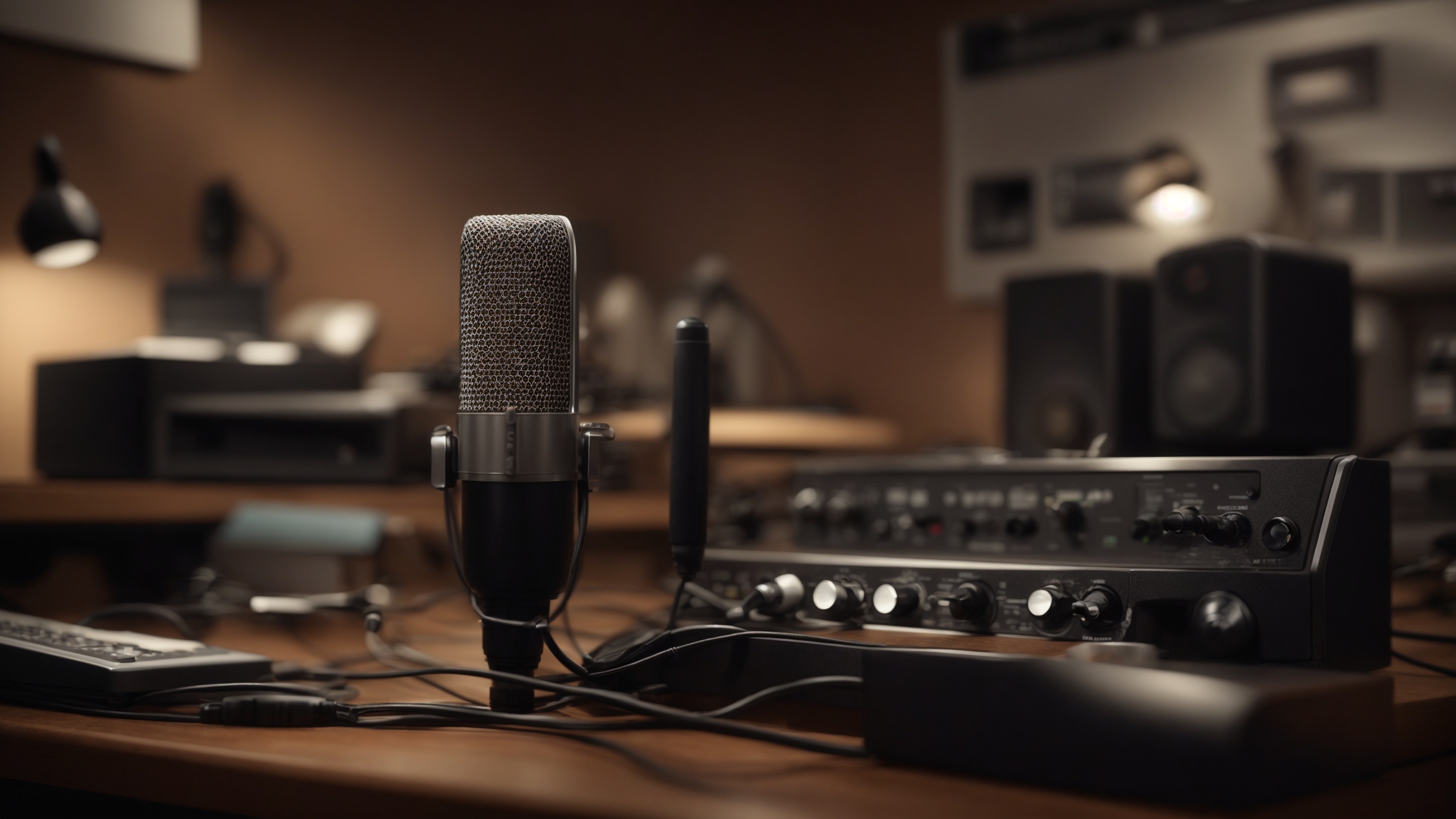 Reedsport community radio studio with volunteer host